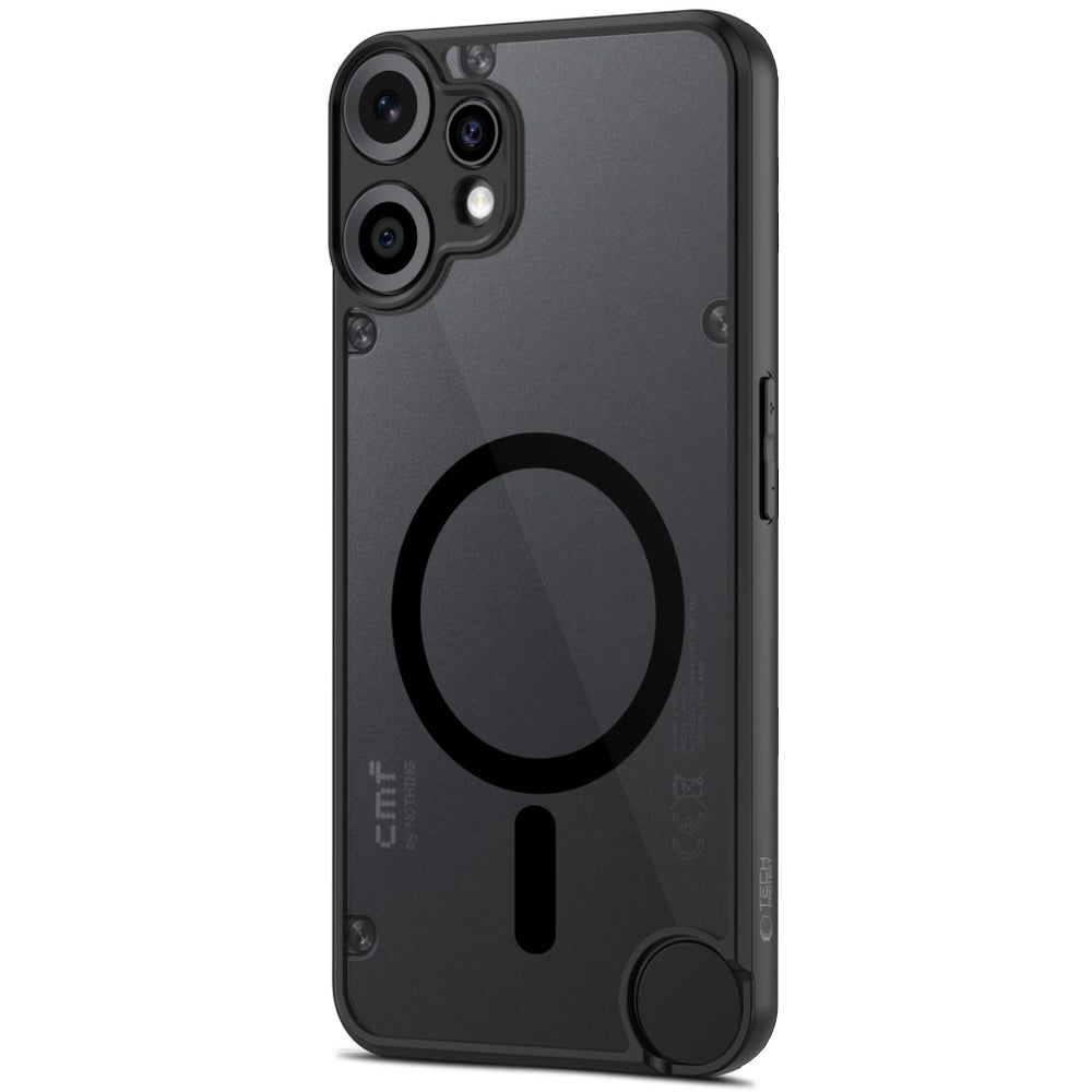 Handyhülle für Nothing CMF Phone 2 Pro, Tech-Protect MagMat MagSafe, Schwarz