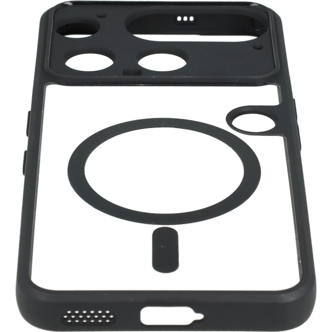 Handyhülle für Nothing Phone 3, Tech-Protect MagMat MagSafe, Transparent-Schwarz