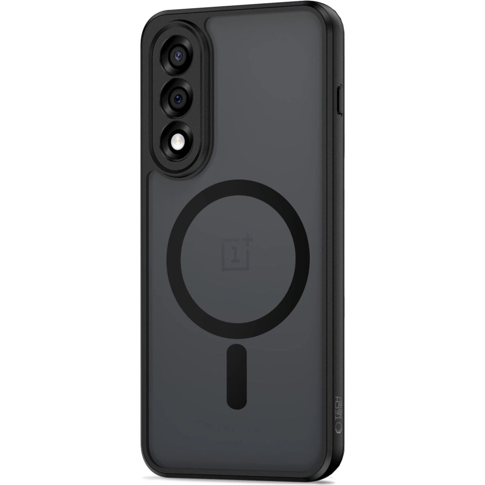 Handyhülle für OnePlus Nord 5, Tech-Protect MagMat MagSafe, Rauchfarben und Schwarz