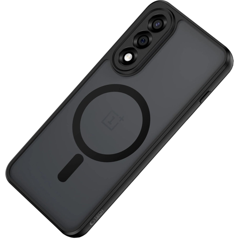 Handyhülle für OnePlus Nord 5, Tech-Protect MagMat MagSafe, Rauchfarben und Schwarz