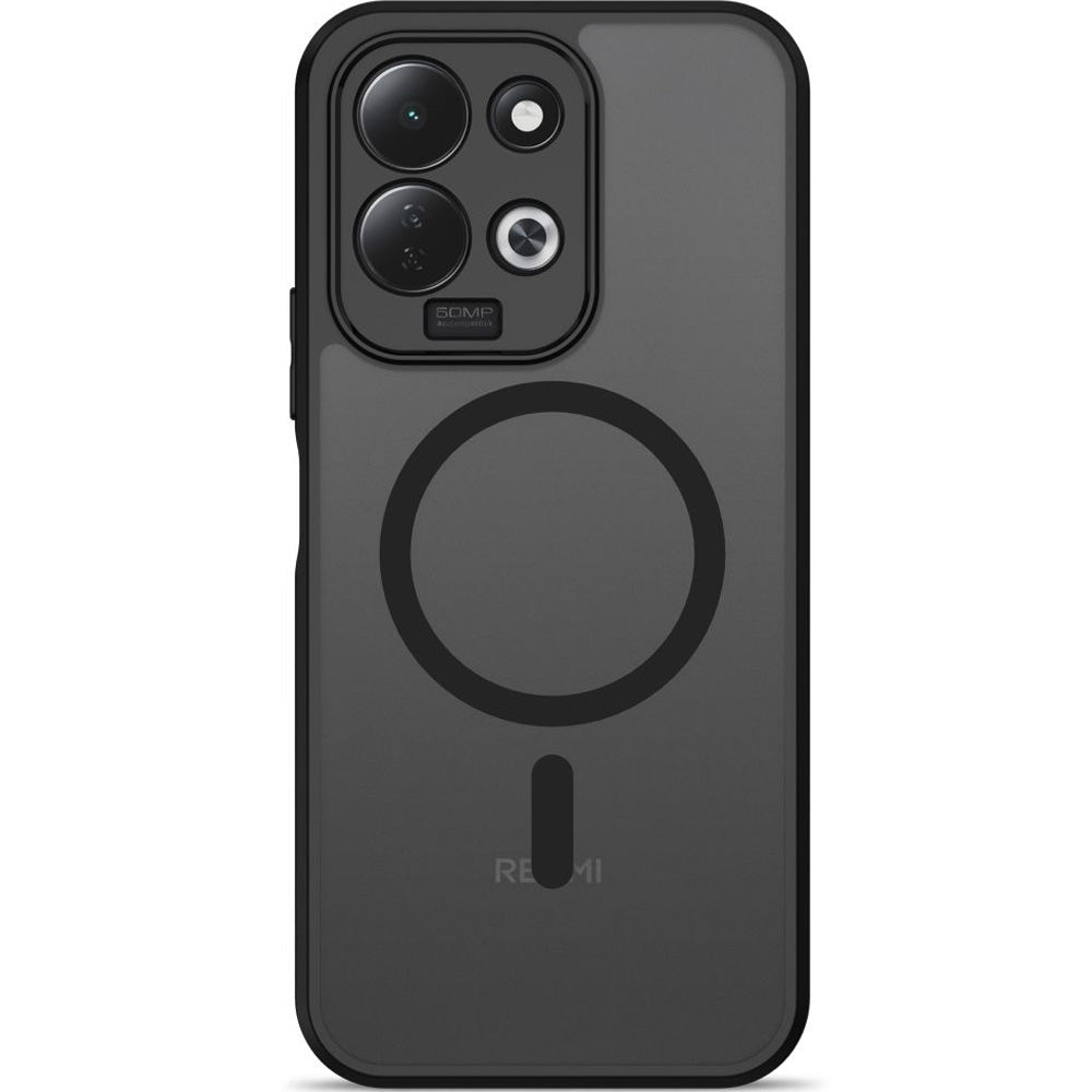 Handyhülle für Xiaomi Redmi 17 4G/5G, Tech-Protect Magmat MagSafe, Rauchfarben-Schwarz (5/9)