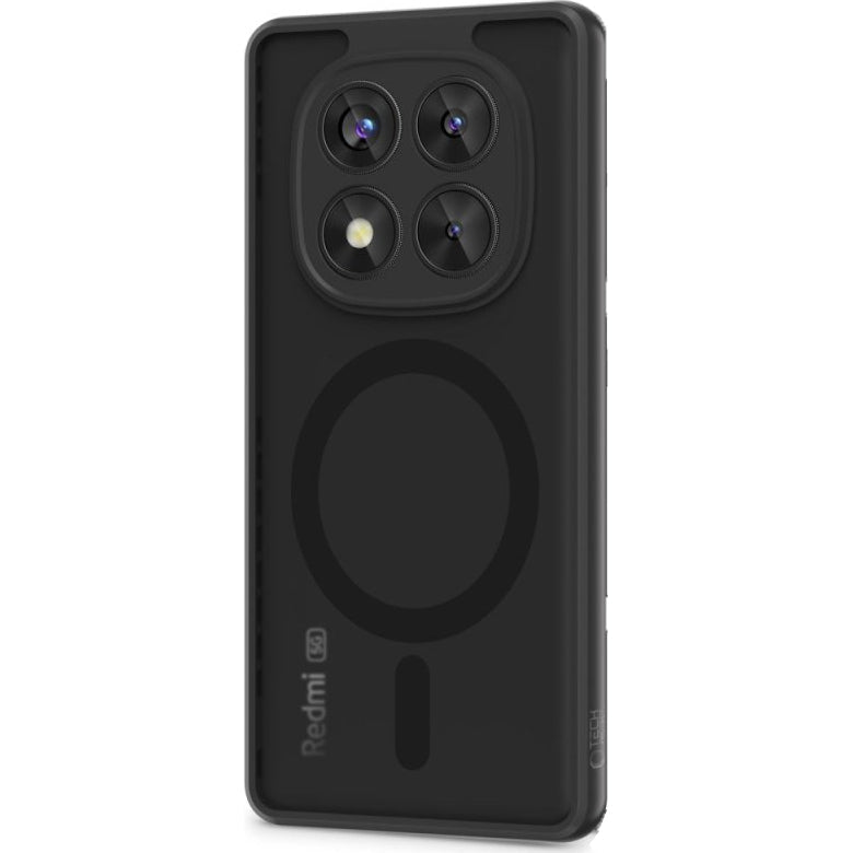 Handyhülle für Redmi Note 14 Pro 5G / POCO X7, Tech-Protect MagMat MagSafe, Schwarz