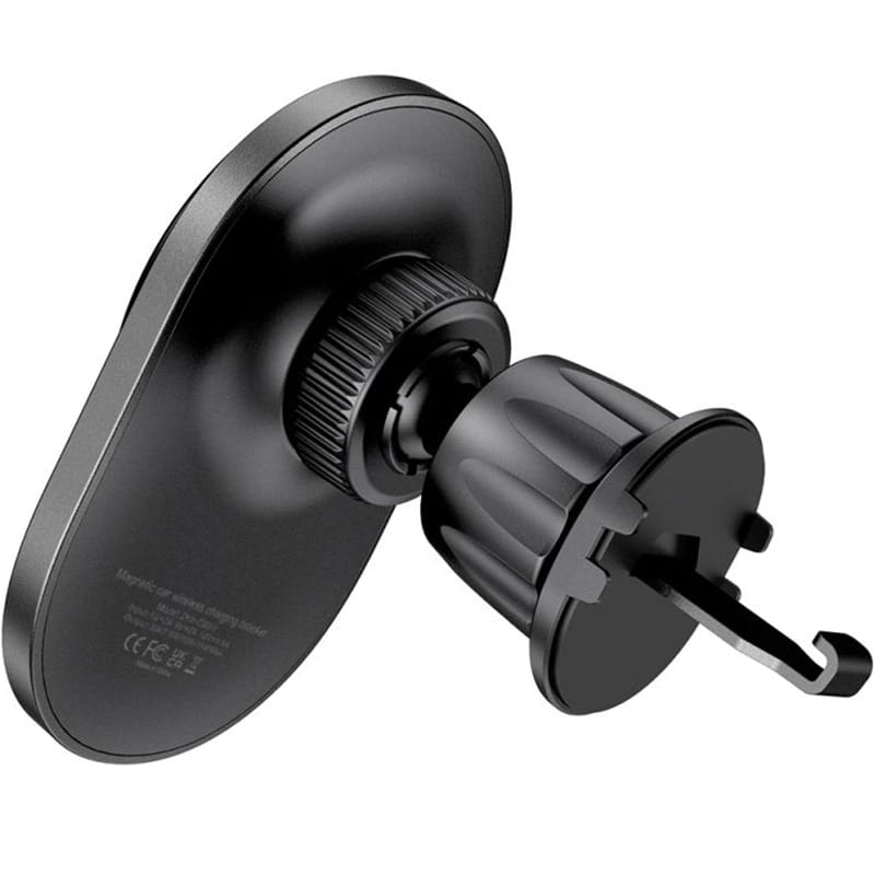 Auto Handyhalterung Tech Protect MM15W-V1 Magnetic Magsafe Vent Car Mount Wireless Charger 15W, Schwarz