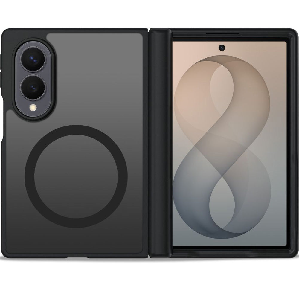 Handyhülle für Galaxy Z Fold8, Tech-Protect MagPeak mit MagSafe, Schwarz-Rauchfarben (2/8)