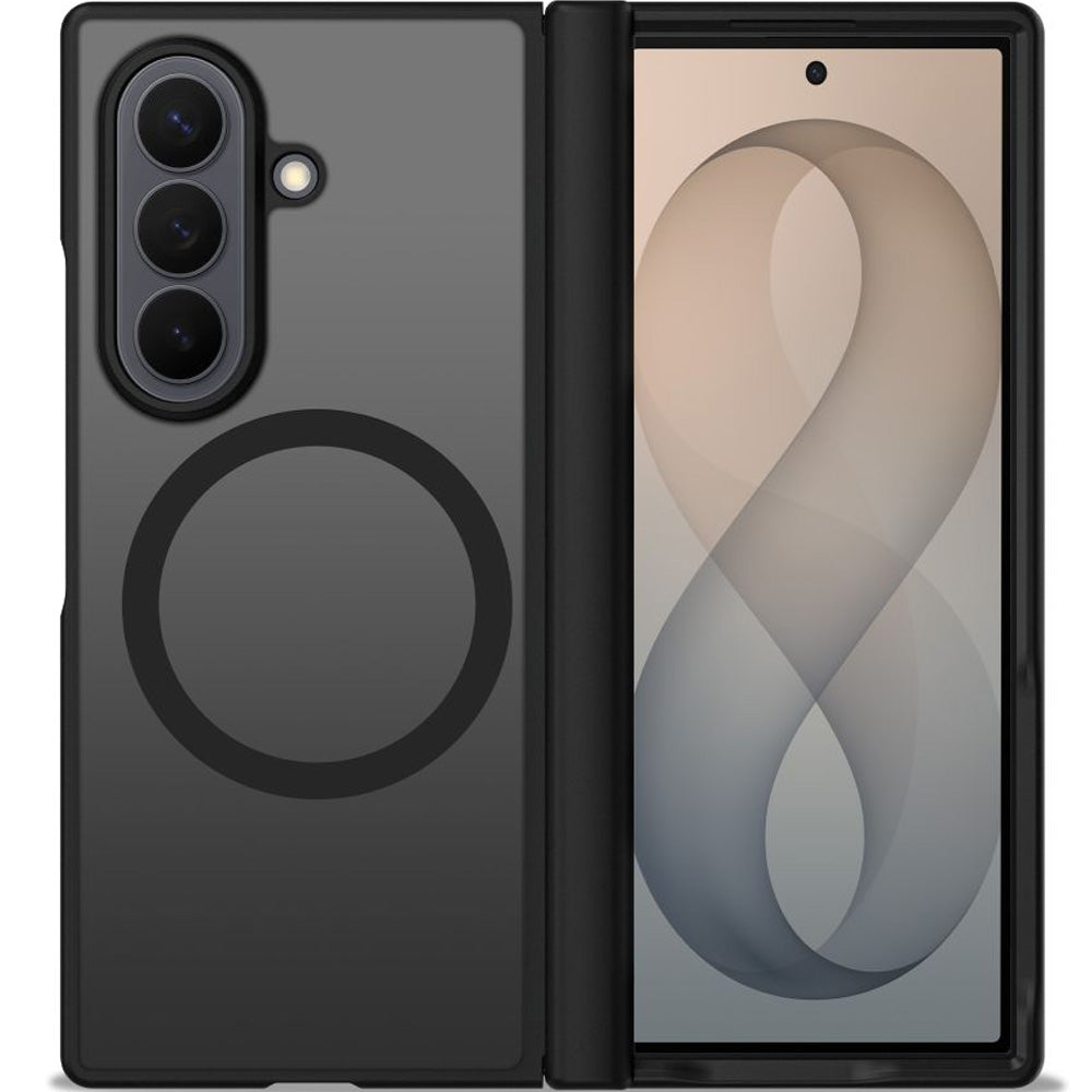 Handyhülle für Galaxy Z Fold8 Ultra, Tech-Protect MagPeak mit MagSafe, Schwarz-Rauchfarben (2/8)