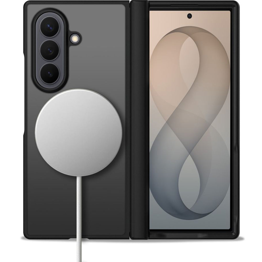 Handyhülle für Galaxy Z Fold8 Ultra, Tech-Protect MagPeak mit MagSafe, Schwarz-Rauchfarben (4/8)