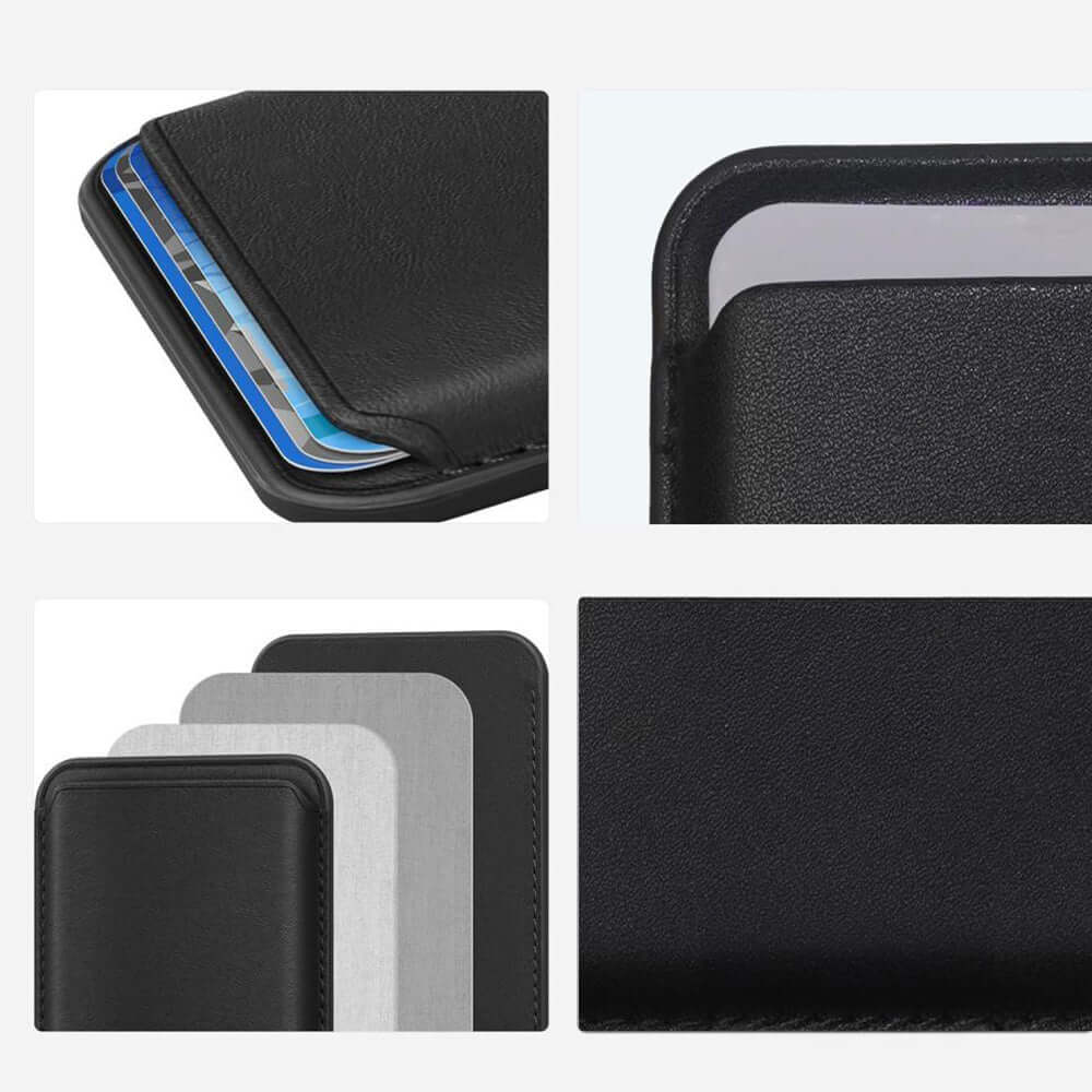 Kartenetui mit MagSafe, Tech-Protect MagWallet, Schwarz