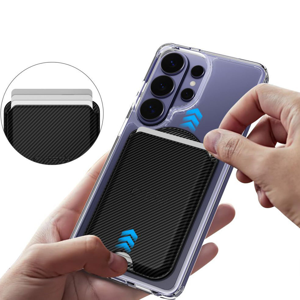 Kartenetui mit MagSafe, Tech-Protect CH02 MagWallet, Carbon