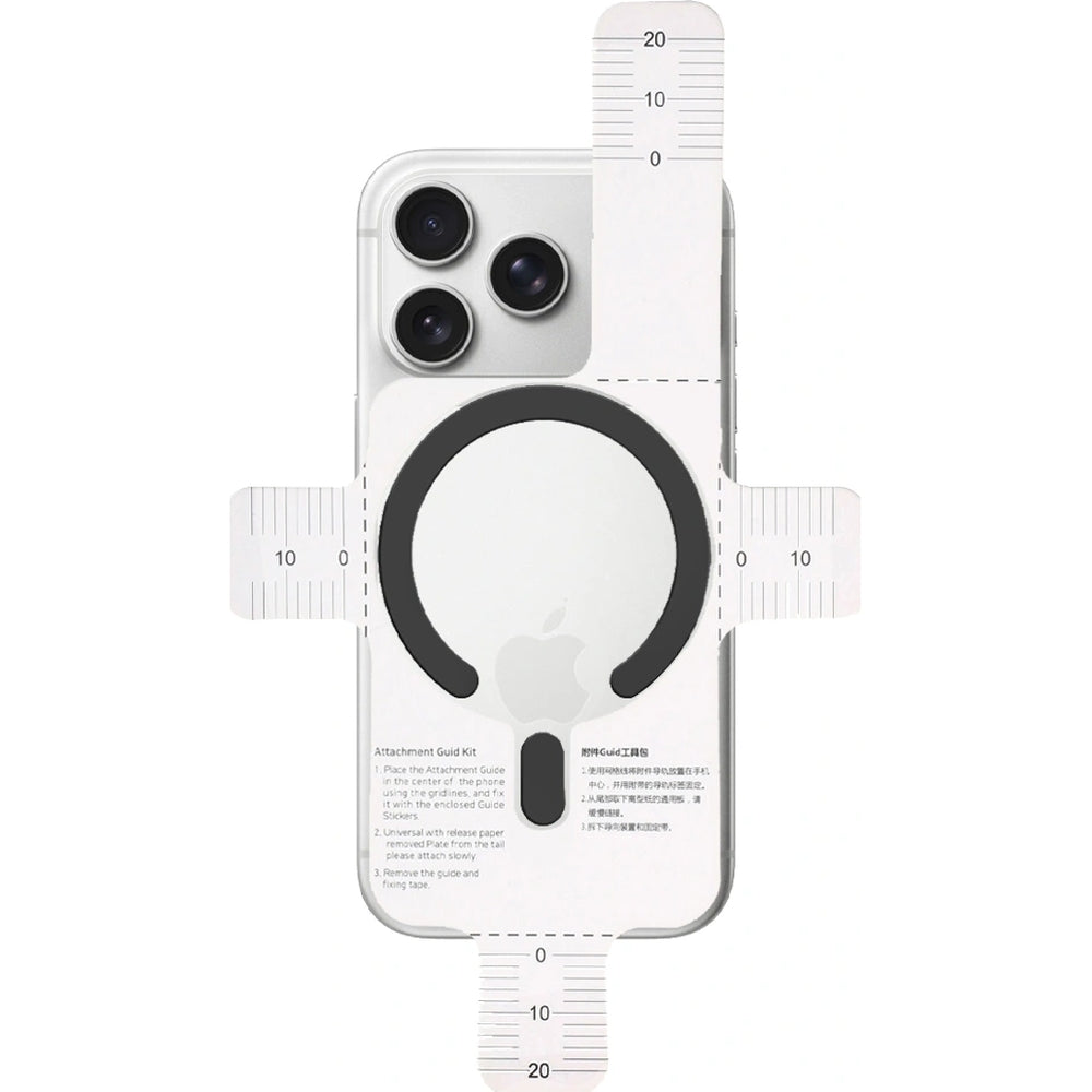 Magnetplatten Tech-Protect MMP-200 Magnetic MagSafe Ring für Hüllen ohne Magsafe, Schwarz