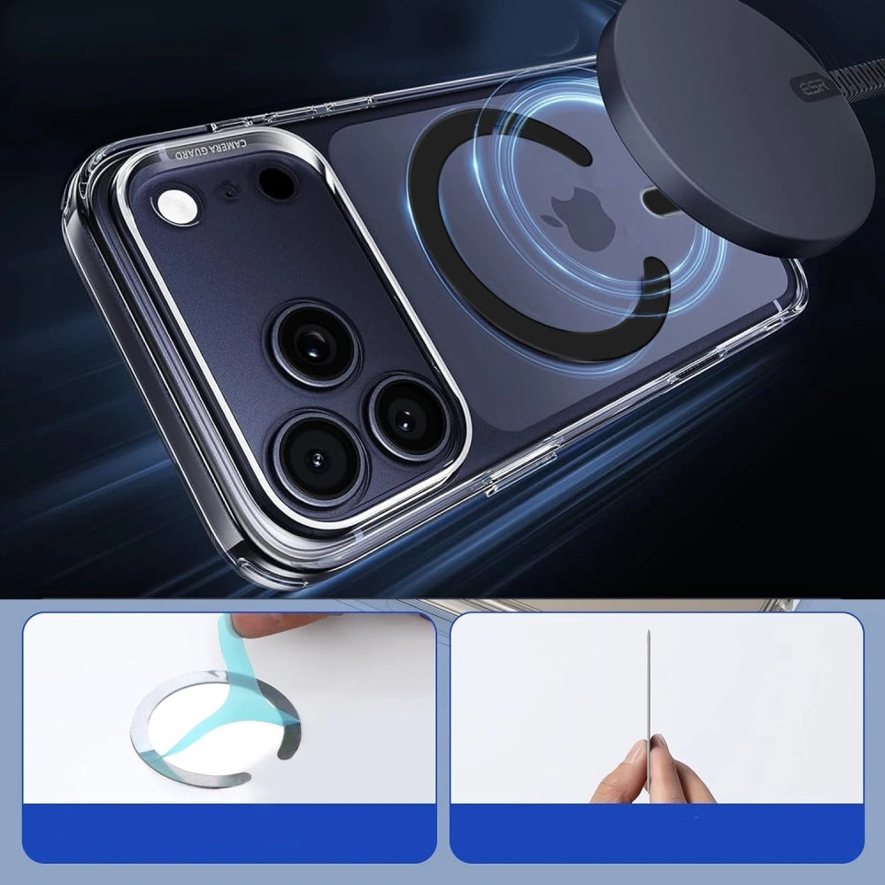 Magnetplatten Tech-Protect MMP-200 Magnetic MagSafe Ring für Hüllen ohne Magsafe, Schwarz
