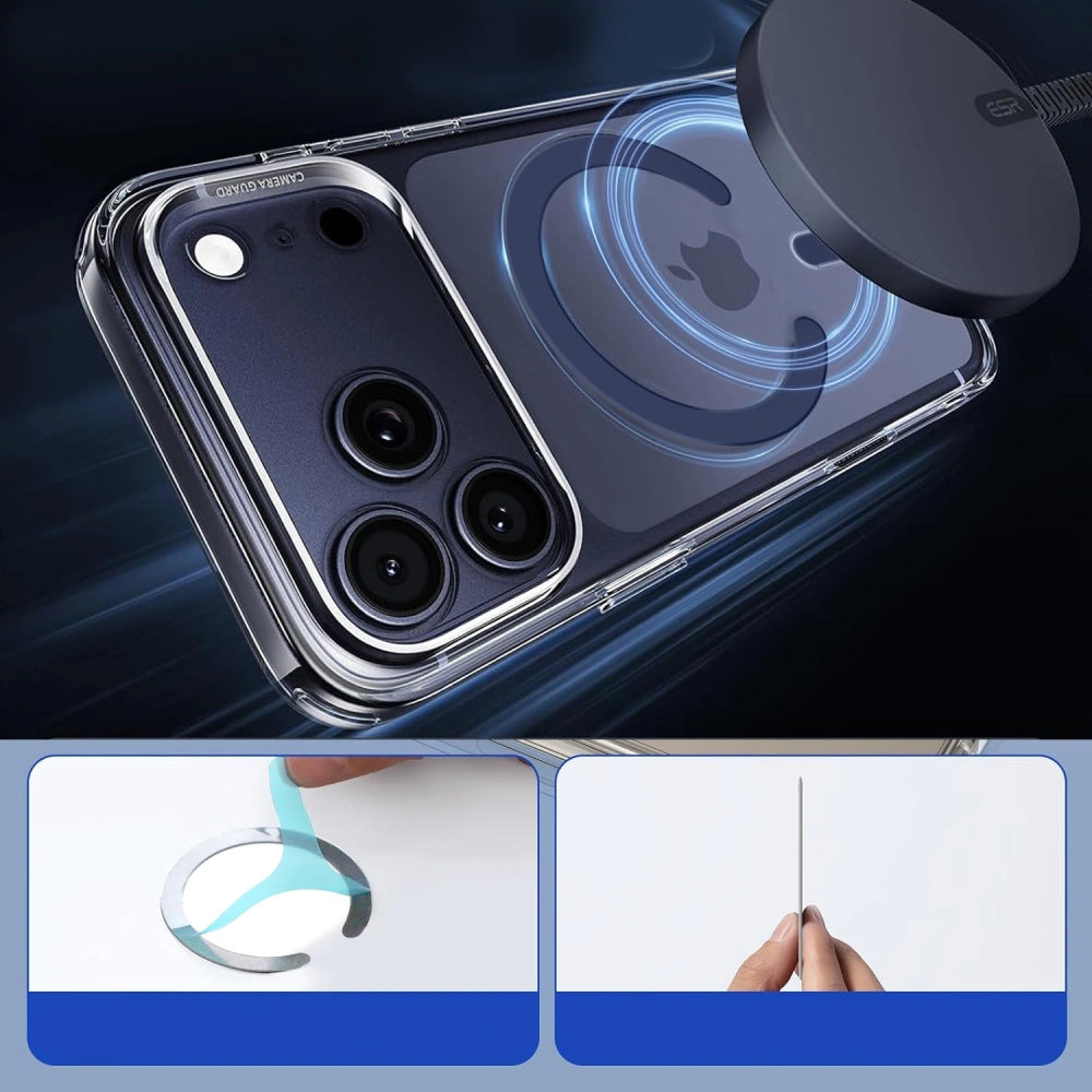 Magnetplatten Tech-Protect MMP-200 Magnetic MagSafe Ring für Hüllen ohne Magsafe, Dunkelblau