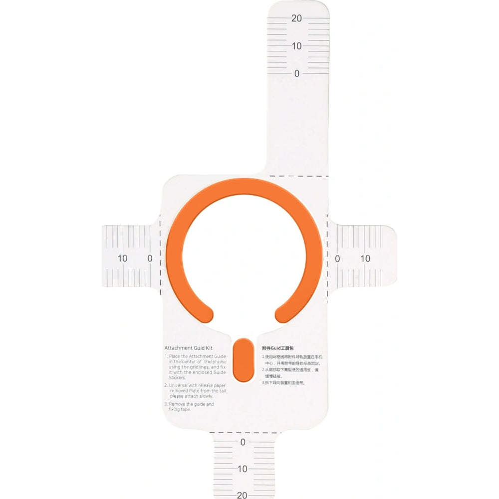 Magnetplatten Tech-Protect MMP-200 Magnetic MagSafe Ring für Hüllen ohne Magsafe, Orange