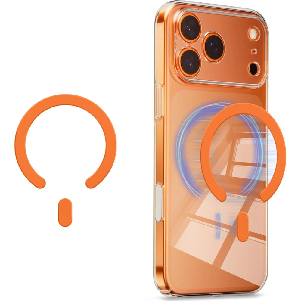 Magnetplatten Tech-Protect MMP-200 Magnetic MagSafe Ring für Hüllen ohne Magsafe, Orange