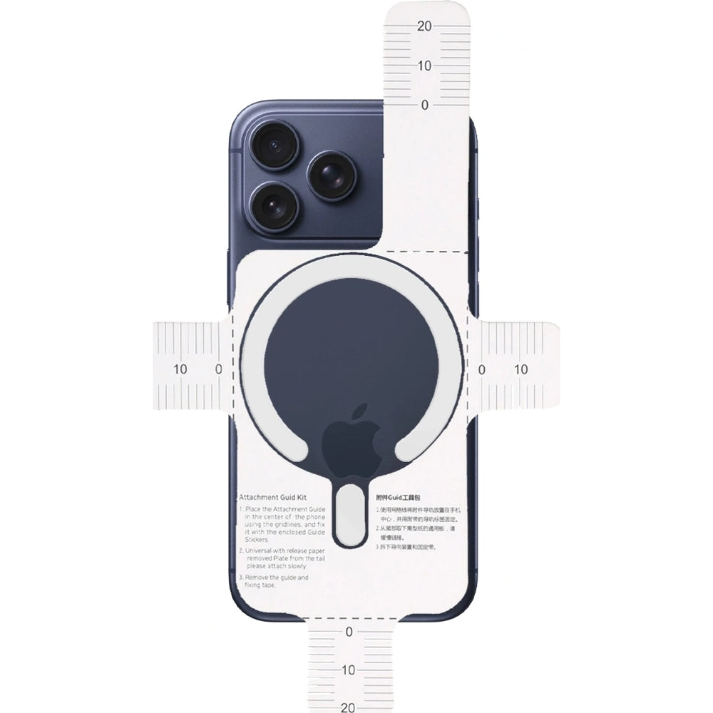 Magnetplatten Tech-Protect MMP-200 Magnetic MagSafe Ring für Hüllen ohne Magsafe, Weiß