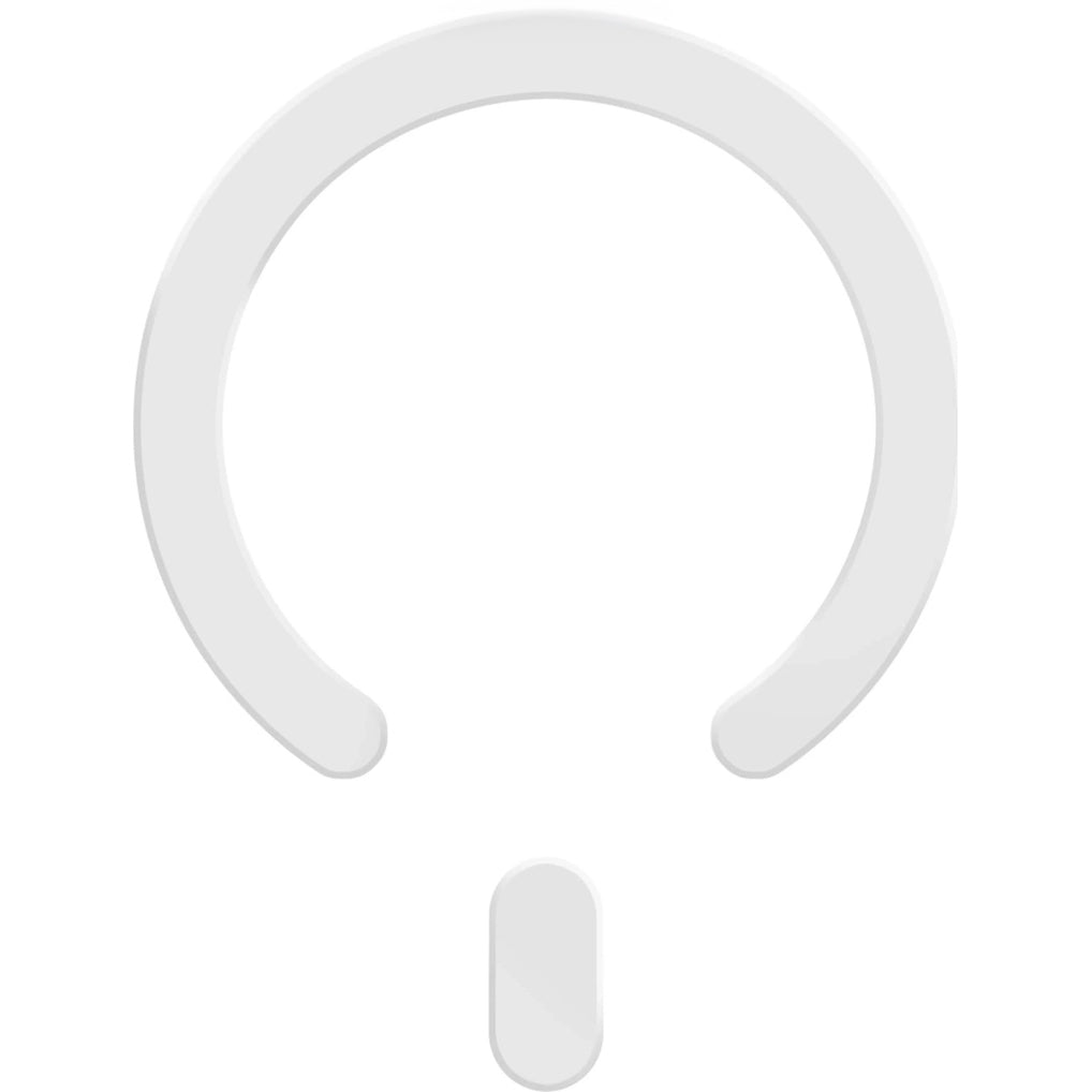 Magnetplatten Tech-Protect MMP-200 Magnetic MagSafe Ring für Hüllen ohne Magsafe, Weiß