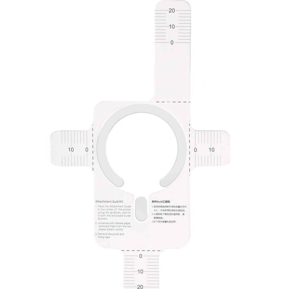Magnetplatten Tech-Protect MMP-200 Magnetic MagSafe Ring für Hüllen ohne Magsafe, Weiß