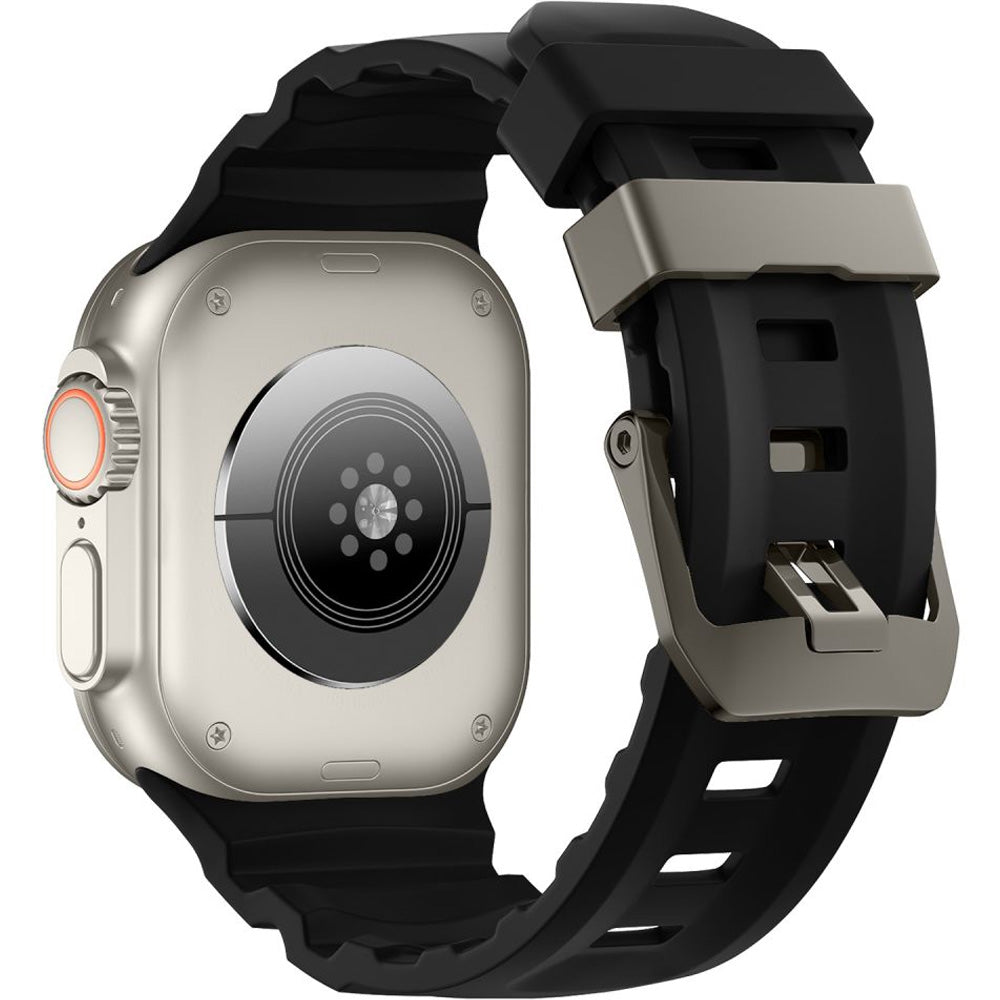 Armband für Apple Watch 44/45/46/49 mm, Tech-Protect Motion, Schwarz (2/8)