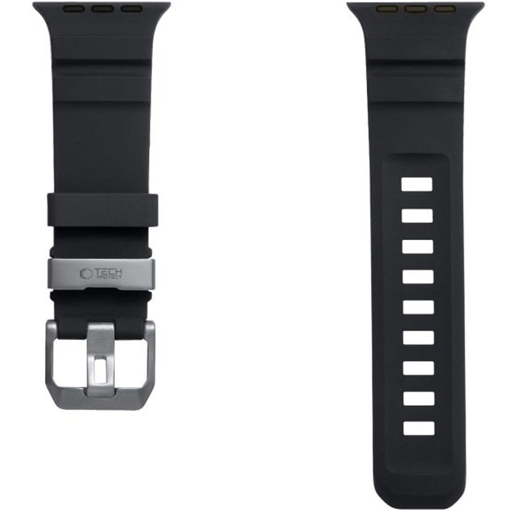Armband für Apple Watch 44/45/46/49 mm, Tech-Protect Motion, Schwarz (3/8)