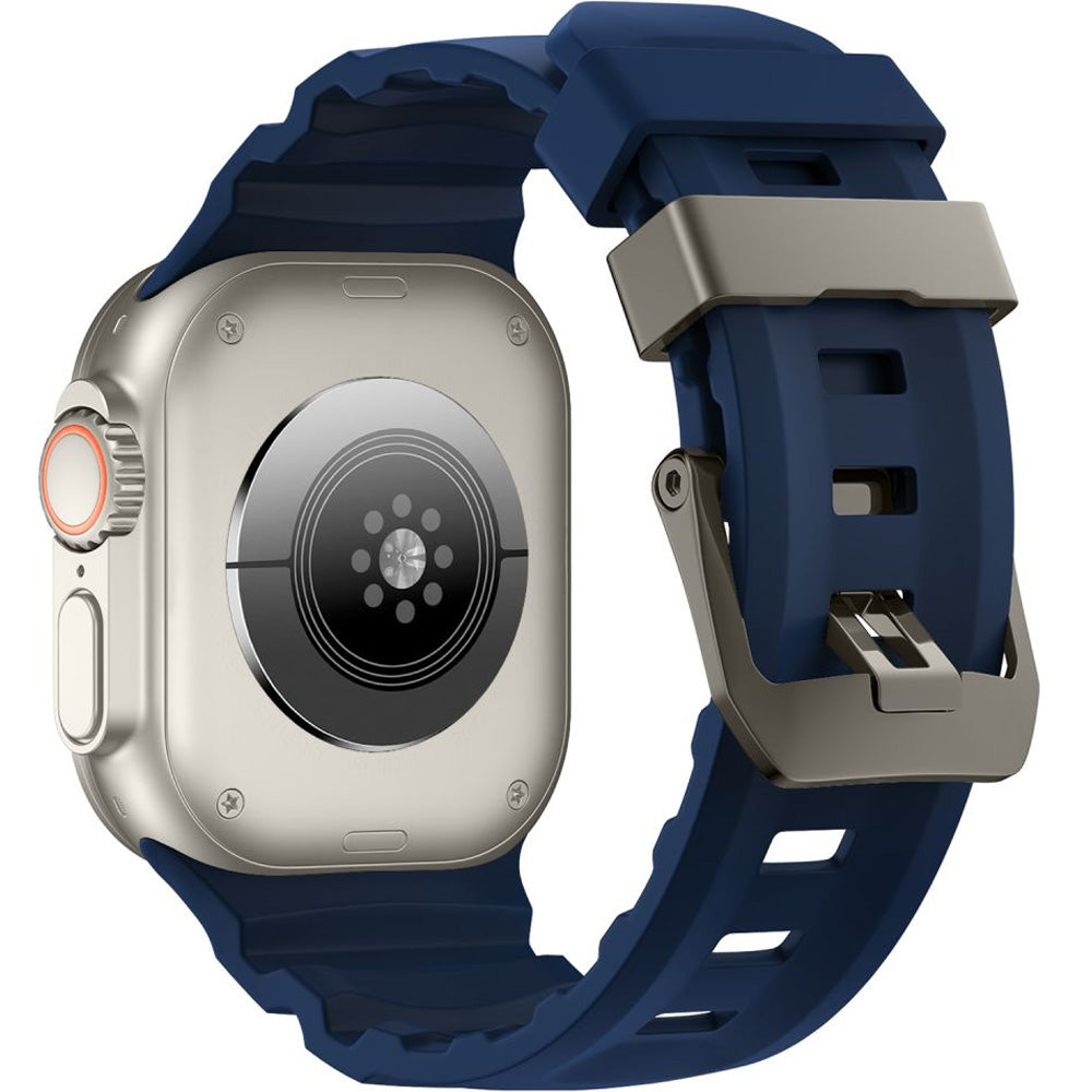Armband für Apple Watch 44/45/46/49 mm, Tech-Protect Motion, Dunkelblau (2/8)