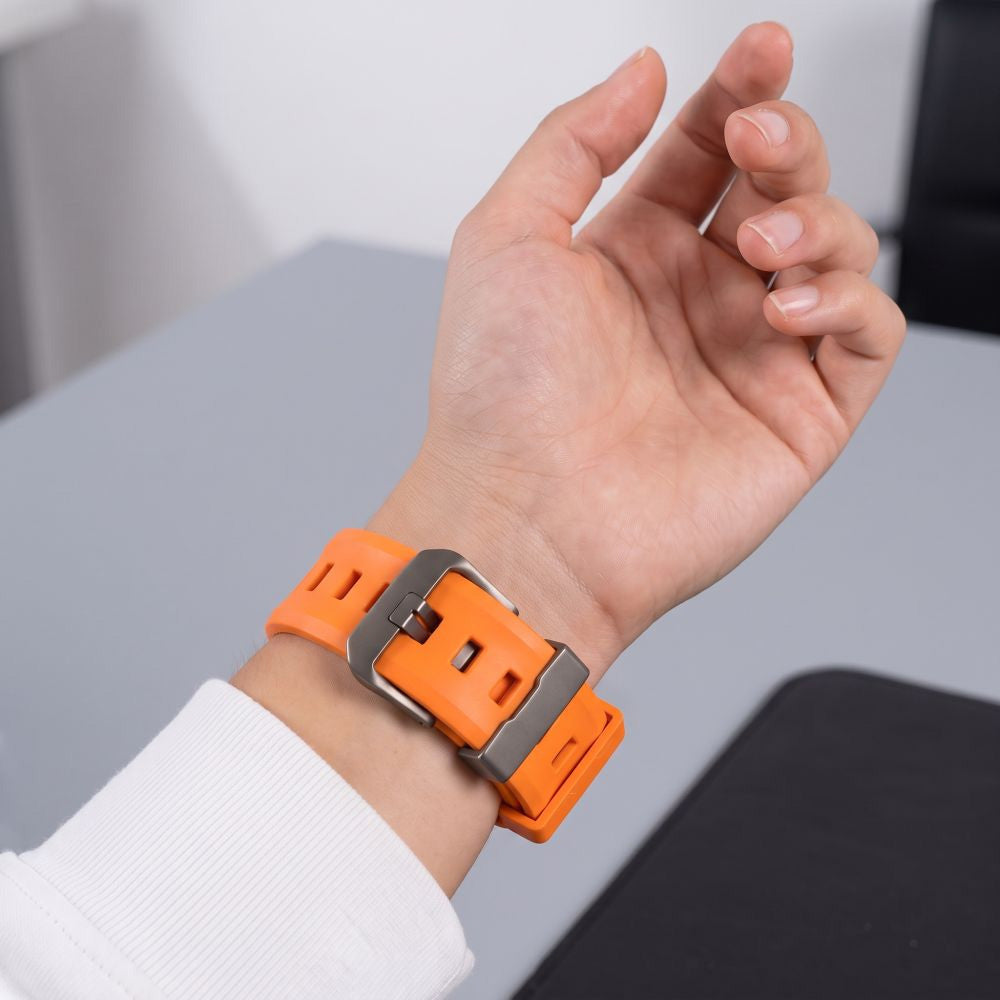 Armband für Apple Watch 44/45/46/49 mm, Tech-Protect Motion, Orange (6/7)