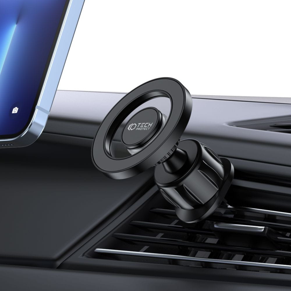 Tech Protect N51 Magnetic MagSafe Dashboard & Vent Car Mount, schwarz