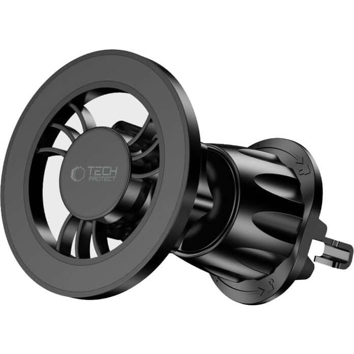 Autohalterung für Lüftungsgitter, CD-Schacht, Magnetische für MagSafe Tech-Protect N56 Magnetic CD & Vent Car Mount, Schwarz