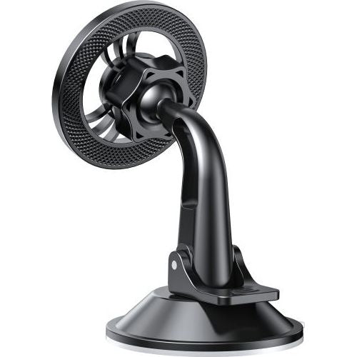 Magnetische Handy-Halterung für Cockpit / Windschutzscheiben, Tech-Protect N56 Magnetic Dashboard Car Mount, mit MagSafe, Schwarz