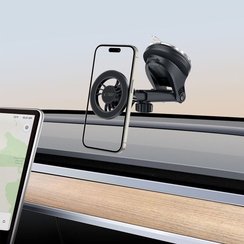 Auto Handyhalterung Tech-Protect N56 Magnetic MagSafe Dashboard Vent Car Mount, Schwarz