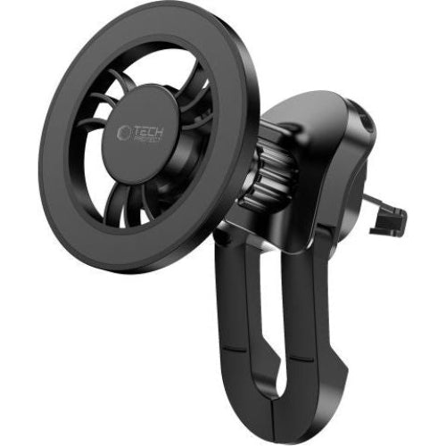 Magnetische Handy-Halterung für Lüftungsgitter, Tech-Protect N56 Magnetic Stable Vent Car Mount, mit MagSafe, Schwarz