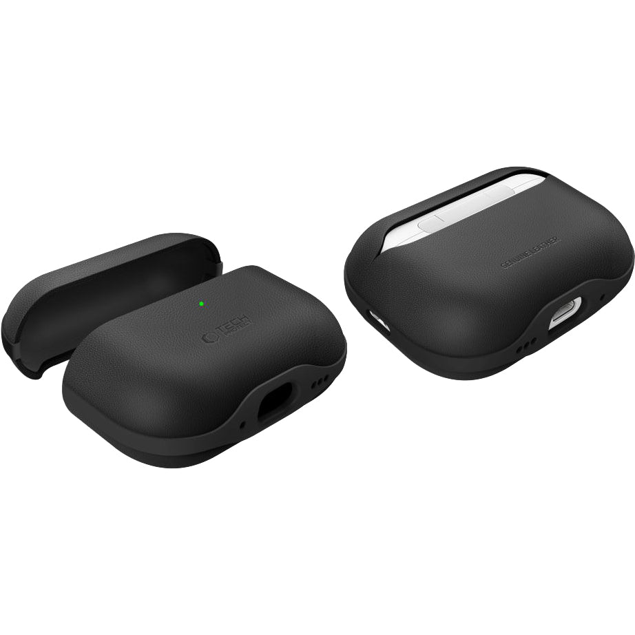 Schutzhülle für AirPods Pro 3, Tech-Protect NaturalFit, Schwarz