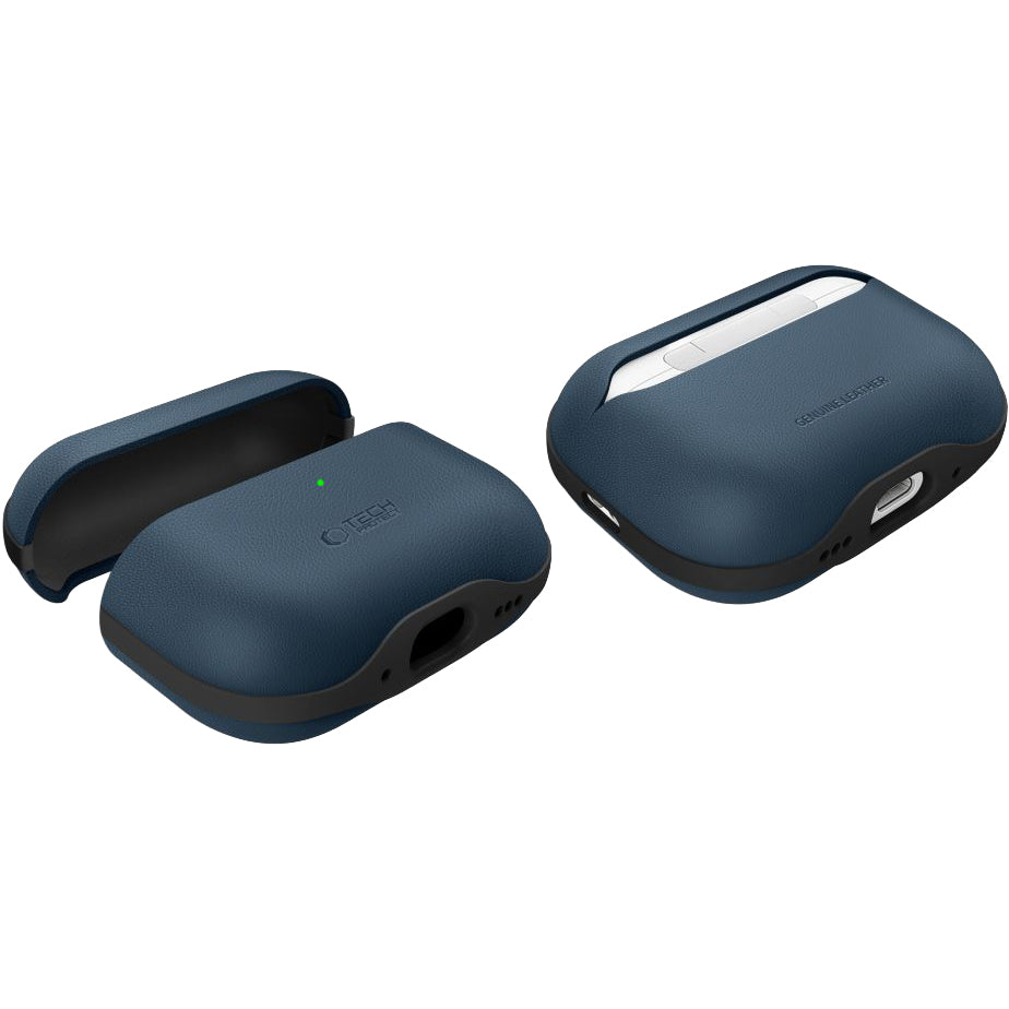 Schutzhülle für AirPods Pro 3, Tech-Protect NaturalFit, Dunkelblau