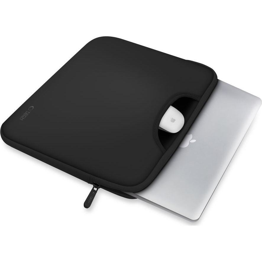 Schutzhülle für 15" / 16" Laptop, Tech-Protect Neopren Bag, Schwarz