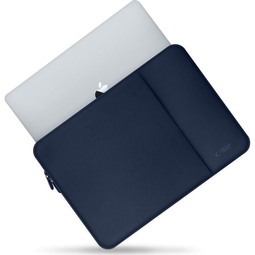 Schutzhülle für 14" Laptop, Tech-Protect Neopren, Dunkelblau