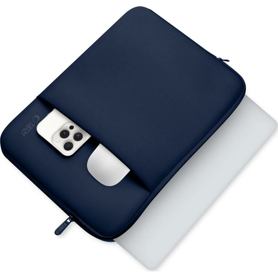 Schutzhülle für 15" / 16" Laptop, Tech-Protect Neopren, Dunkelblau