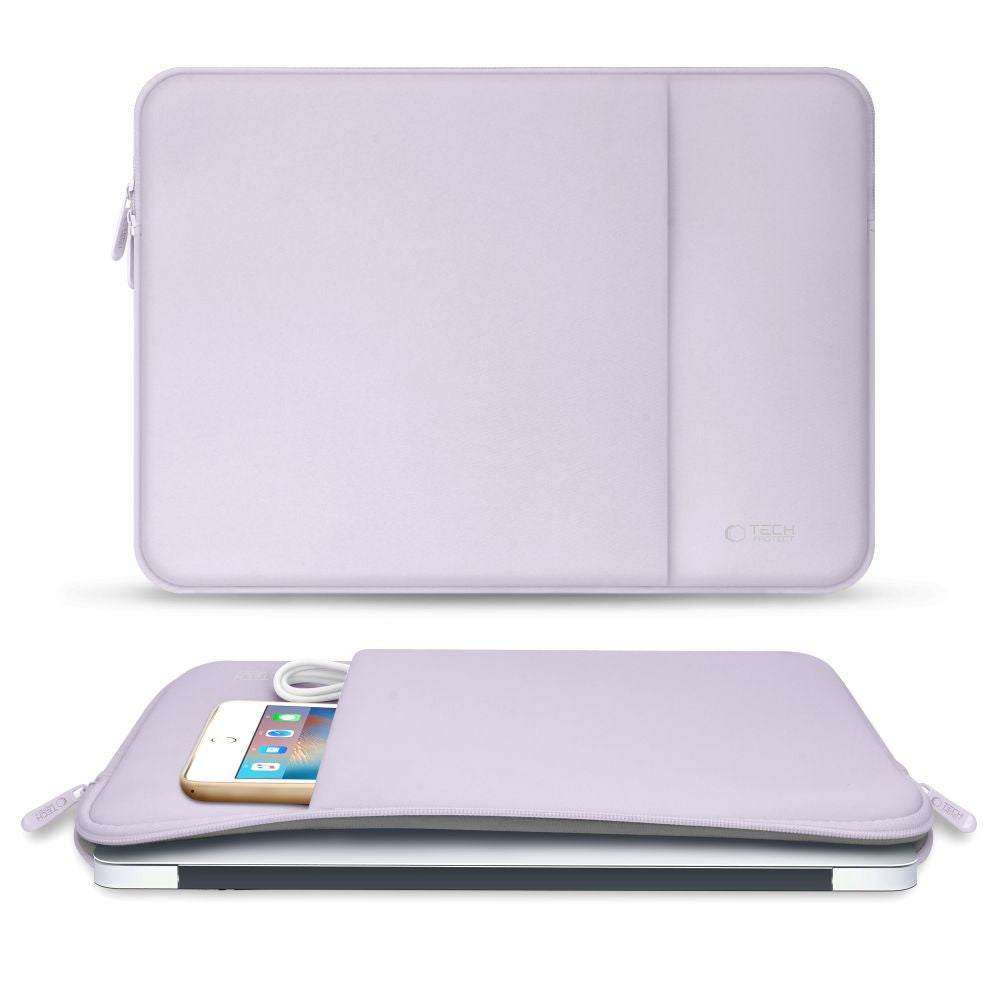 Schutzhülle für 14" Laptop, Tech-Protect Neopren, Violett