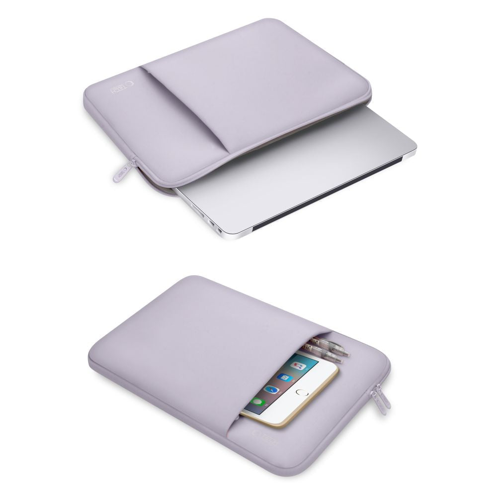 Schutzhülle für 14" Laptop, Tech-Protect Neopren, Violett
