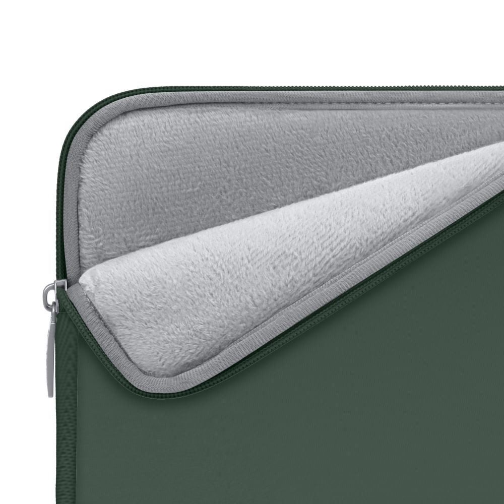 Schutzhülle für 13" / 14" Laptop, Tech-Protect Neo Slim, Dunkelgrün
