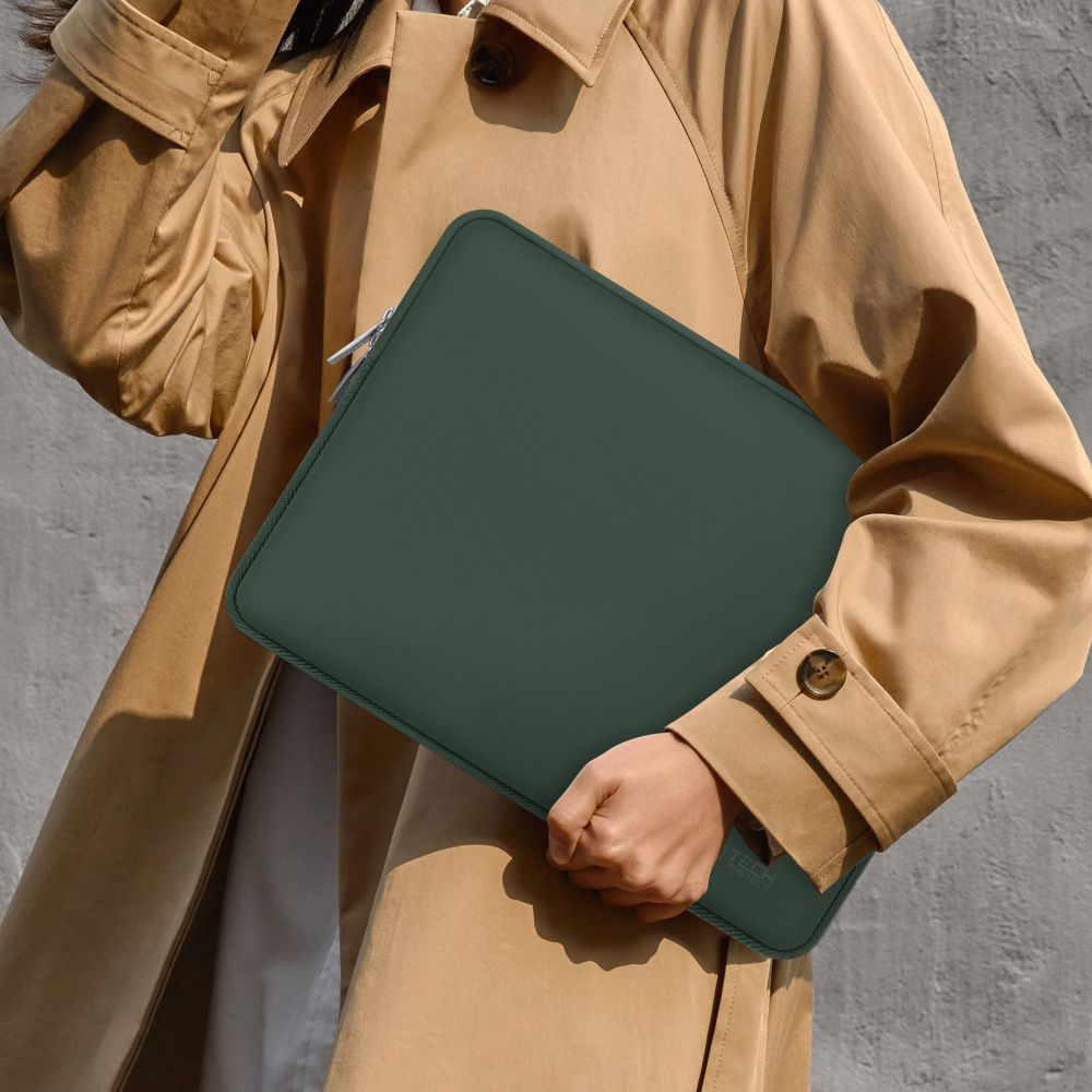 Schutzhülle für 15" / 16" Laptop, Tech-Protect Neo Slim, Grün