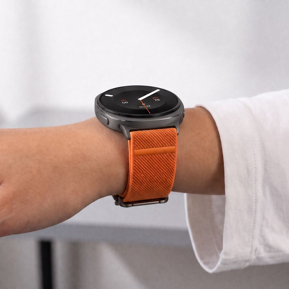 Armband für Galaxy Watch Ultra 2 / Ultra, Tech-Protect Nylon Clasp, Orange