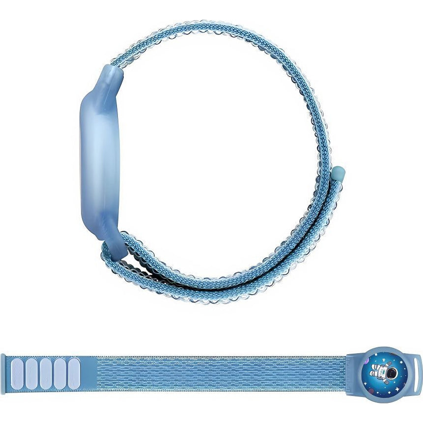 Schutzhülle mit Armband für Kinder, Tech-Protect für Apple AirTag 1/2, Blau