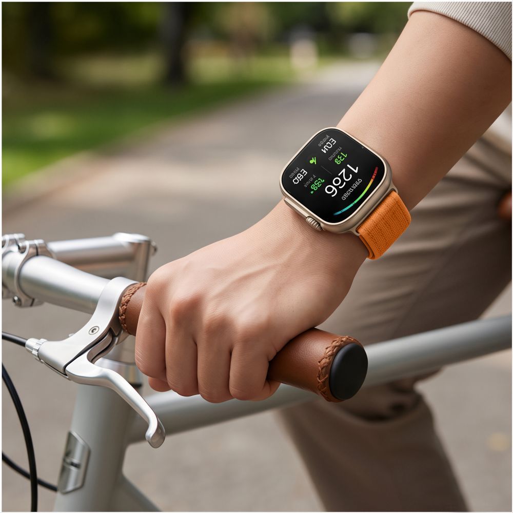 Nylon Armband für Huawei Watch Fit 5 / 5 Pro / 4 / 4 Pro / 3, Tech-Protect, Orange