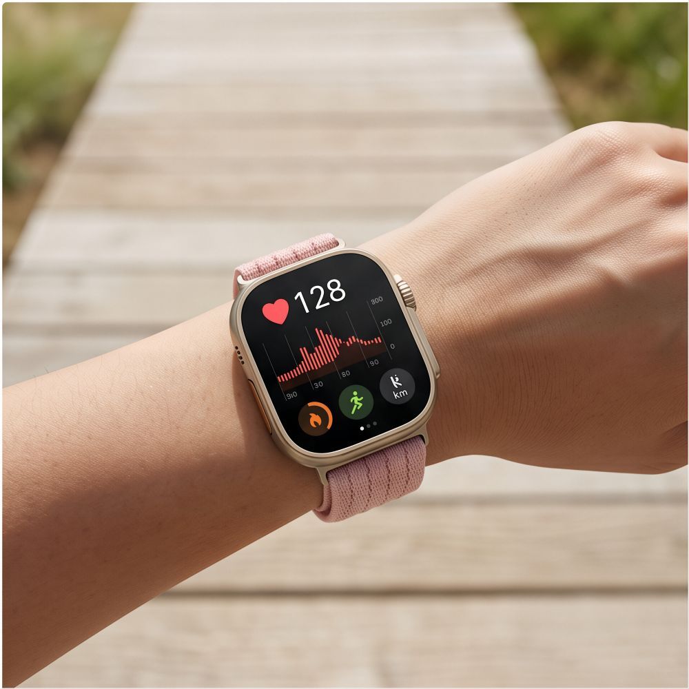 Nylon Armband für Huawei Watch Fit 5 / 5 Pro / 4 / 4 Pro / 3, Tech-Protect, Rosa