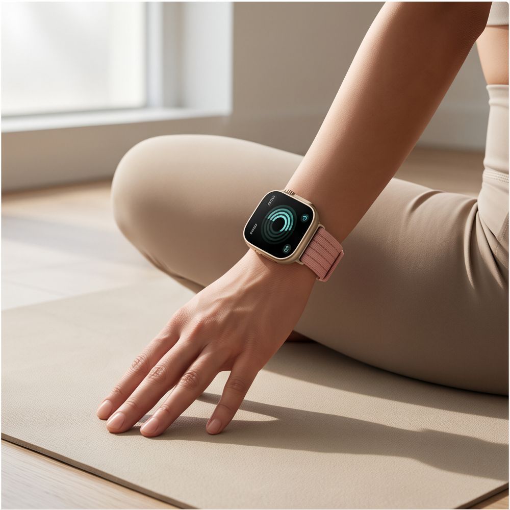 Nylon Armband für Huawei Watch Fit 5 / 5 Pro / 4 / 4 Pro / 3, Tech-Protect, Rosa