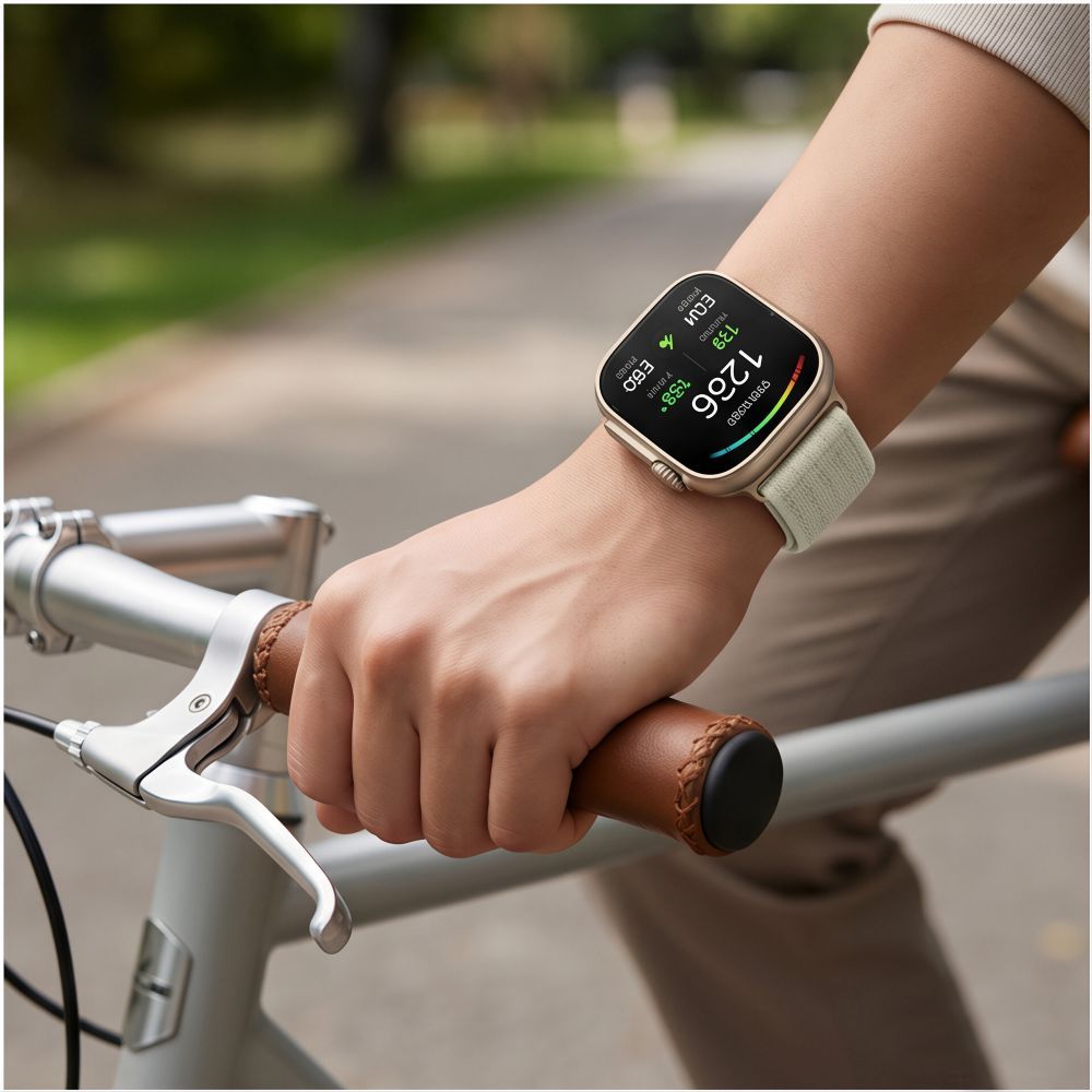 Nylon Armband für Huawei Watch Fit 5 / 5 Pro / 4 / 4 Pro / 3, Tech-Protect, Creme