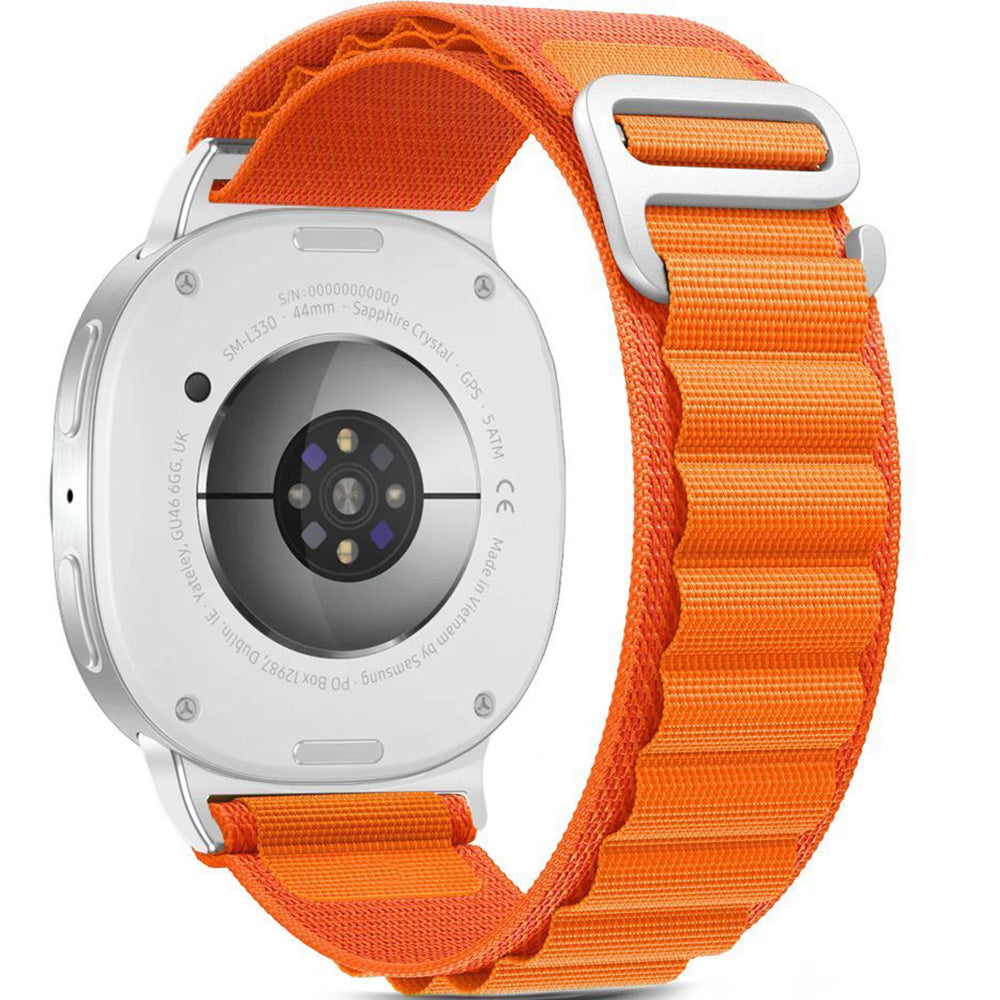 Armband für Galaxy Watch 8 40 mm / 44 mm / 8 Classic 46 mm, Tech-Protect Nylon Pro, Orange