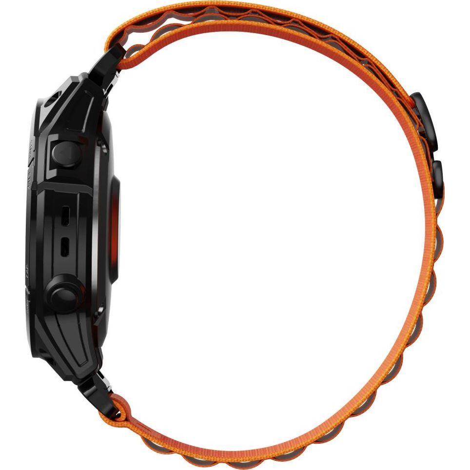 Armband für Garmin Fenix 7 Pro / 7 / 6 Pro / 6 / 5, Tech Protect Nylon Pro, QuickFit 22mm, Orange