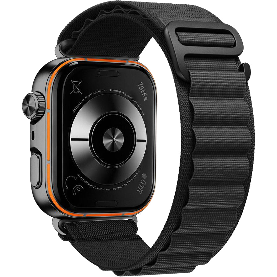 Armband für Huawei Watch Fit 5 Pro /5/4 Pro/4/3, Tech-Protect Nylon Pro, Schwarz