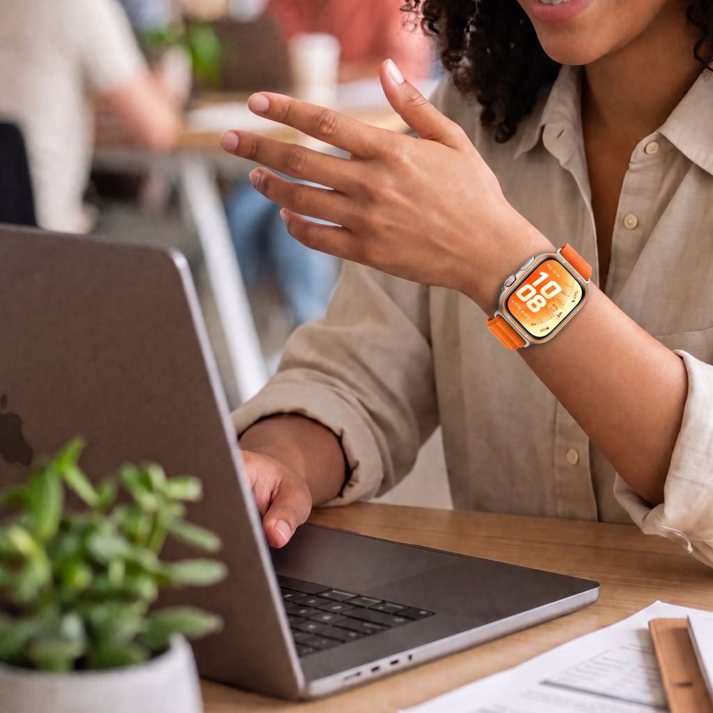 Armband für Huawei Watch Fit 5 Pro /5/4 Pro/4/3, Tech-Protect Nylon Pro, Orange