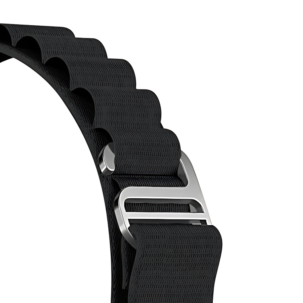 Armband für Xiaomi Smart Band 8 / 9 / 10 / NFC, Tech-Protect Nylon Pro, Schwarz