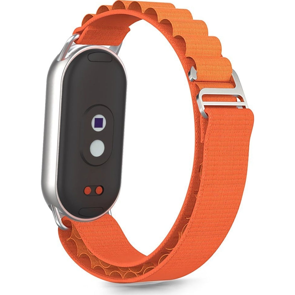 Armband für Xiaomi Smart Band 10 / 9 / 9 NFC / 8, Tech-Protect Nylon Pro, Orange